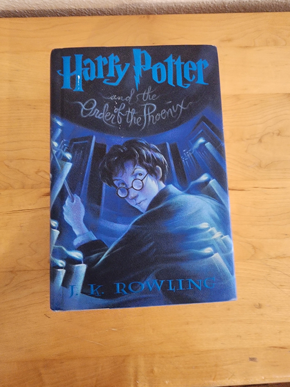 Harry Potter Hardcover Coffee Table Book - Blue